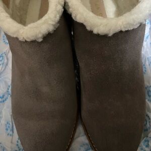 Jack Rogers Sienna Sherpa Booties - Grey